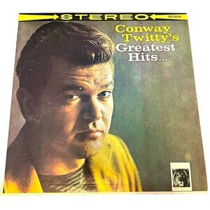 RARE CONWAY TWITTY’S GREATEST HITS LP VINYL RECORD COUNTRY ROCK MGM